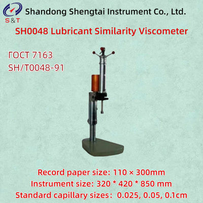 Lubricating Grease Capillary Similarity Meter ГОСТ7163 Spring Group Strength 60Kg/Cm2