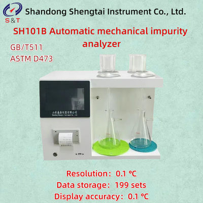 Lubricating Oil Automatic Mechanical Impurity Analyzer ASTM D473 Gravimetric Method