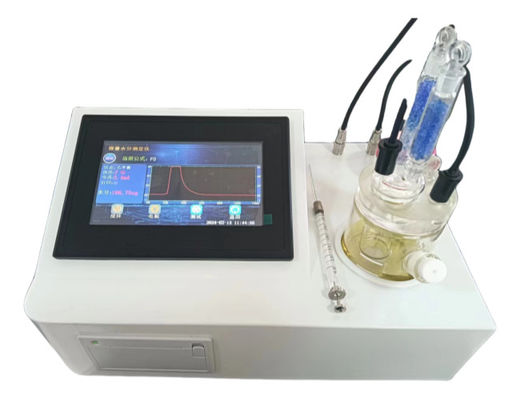 Fully Automatic Lubricant Micro Moisture Analyzer ASTM D1744 Coulomb Law Resolution 0.1μG
