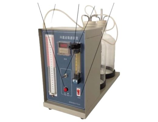 Double Hole Fully Automatic Cold Filter Point Tester 0 ～ 200.0KPa PT100 ASTMD 6371