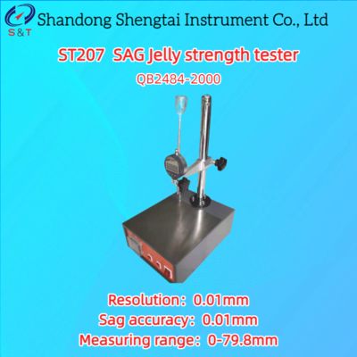 SAG Jelly Strength Tester Range 0-79.8mm Concave Method Digital Display QB2484-2000