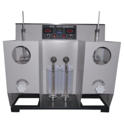 Gasoline Distillation Tester RT ～ 400℃ Double Holes LED Digital Display ASTM D86
