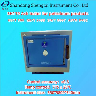 Lubricating Grease Ash Tester For Petroleum Products Heating RT ～ 1000℃ ASTM D482