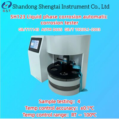 Автоматический тестер коррозии в жидкой фазе RT ～ 100℃ Датчик PT100 ASTM D665