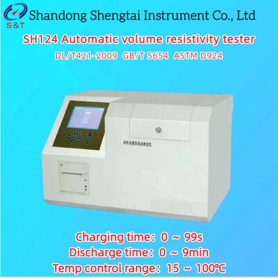 Automatic Volume Resistivity Tester Constant Temp 0～59min 15～100℃ ASTM D924