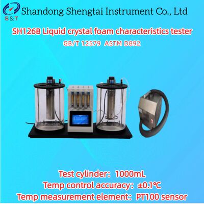 2 Проверка характеристик жидкокристаллической пены для ванной 5       100 °C PT100 Sensor ASTM D892