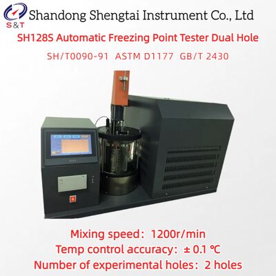 Автоматический тест температуры замерзания с двумя отверстиями -70 °C    +30 °C Смешивание 1200 р/мин ASTM D1177