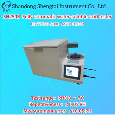 Полностью автоматический водорастворимый кислотный тестер PH3.8 7.0 Цветометрический метод ASTM D2599