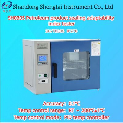 Испытатель индекса адаптируемости гидравлического масляного уплотнения RT     200°C±1°C Контроллер температуры PID SH/T 0305