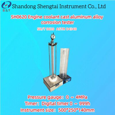 0 ¢ 4MPa Моторный охлаждающий жидкость литой алюминиевой сплав коррозионный тестер 0 ¢ 999h ASTM D4340