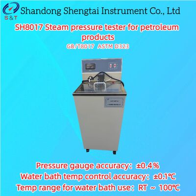 Испытатель давления пара для нефтепродуктов RT       100°C Метод Рида ASTM D323