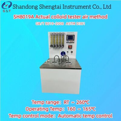 5 отверстий Фактический коллоидный тестер RT ?? 260°C Цифровой дисплей Алюминиевый метод воздушной ванны