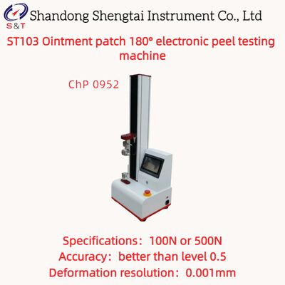Ointment Patch 180° Electronic Peel Testing Machine 100N Or 500N ChP 0952