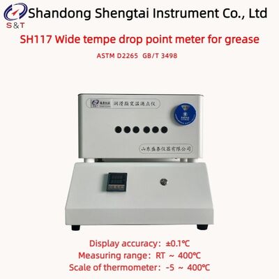 ASTM D2265 Over-Wide Temp Range Dropping Point Analyzer For Guideway Oil 6 Holes
