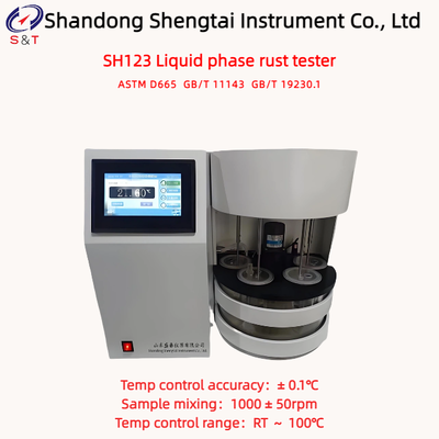 ASTM D665 Inhibited Mineral Oil In Water Rust-Preventing Characteristics Tester RT ～ 100℃