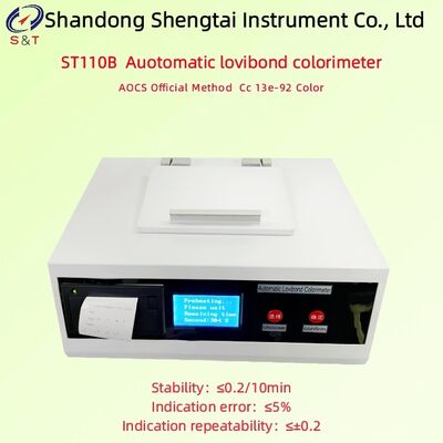 Кулинарное масло Lovibond Tintometer Нейтральный серый 0,1 ≈ 3,9 Lovibond Unit Большой экранный ЖК-дисплей AOCS CC 13E-92